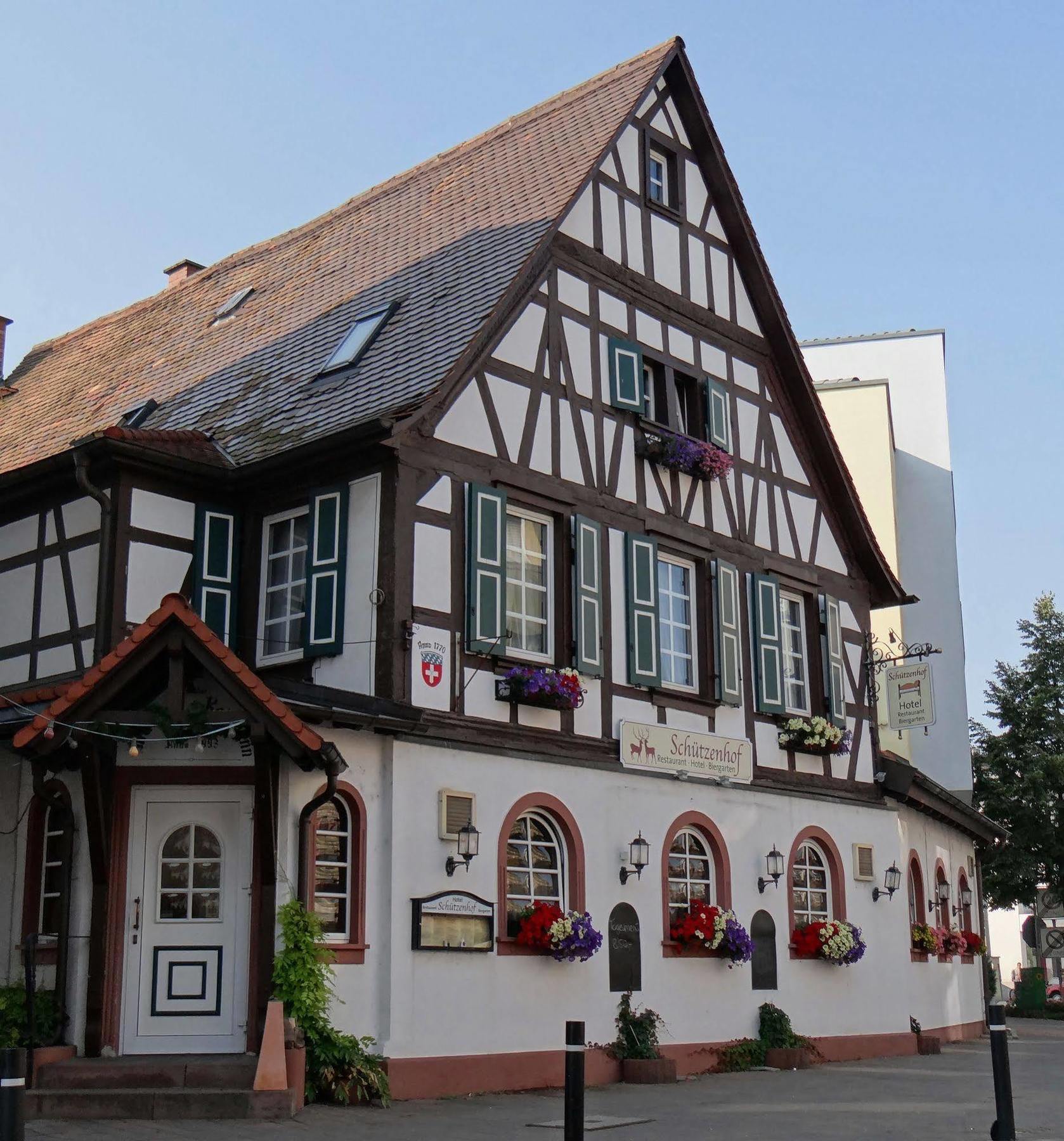 Hotel Schuetzenhof Spa Garden Bürstadt Exterior foto